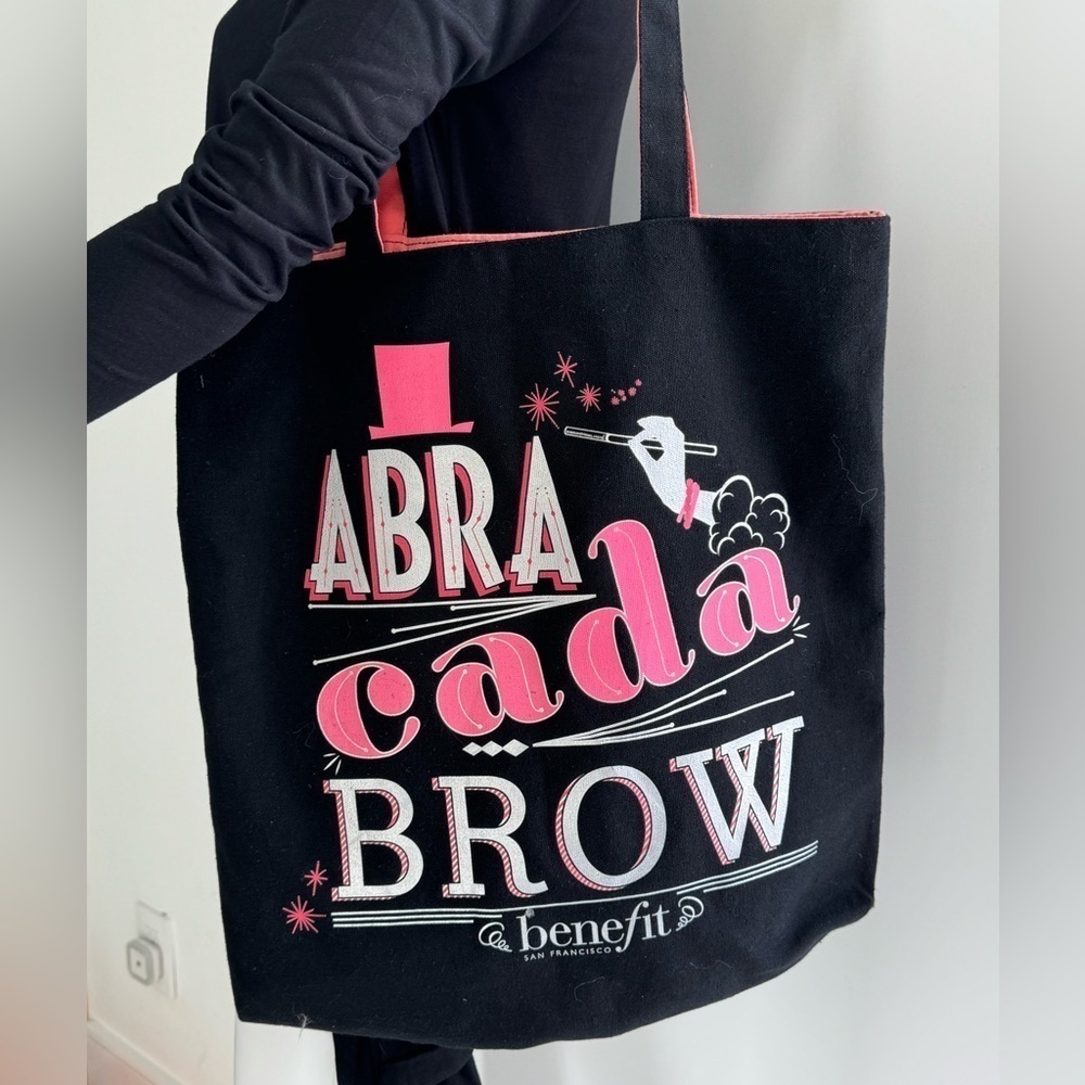 Benefit Cosmetics Canvas Tote Bag